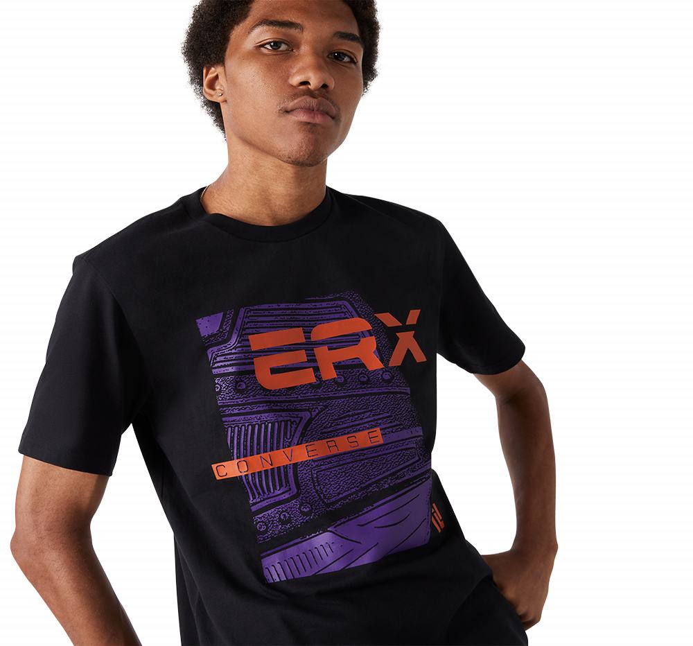 Camiseta Converse ERX Archive Homem Pretas 817493QUD